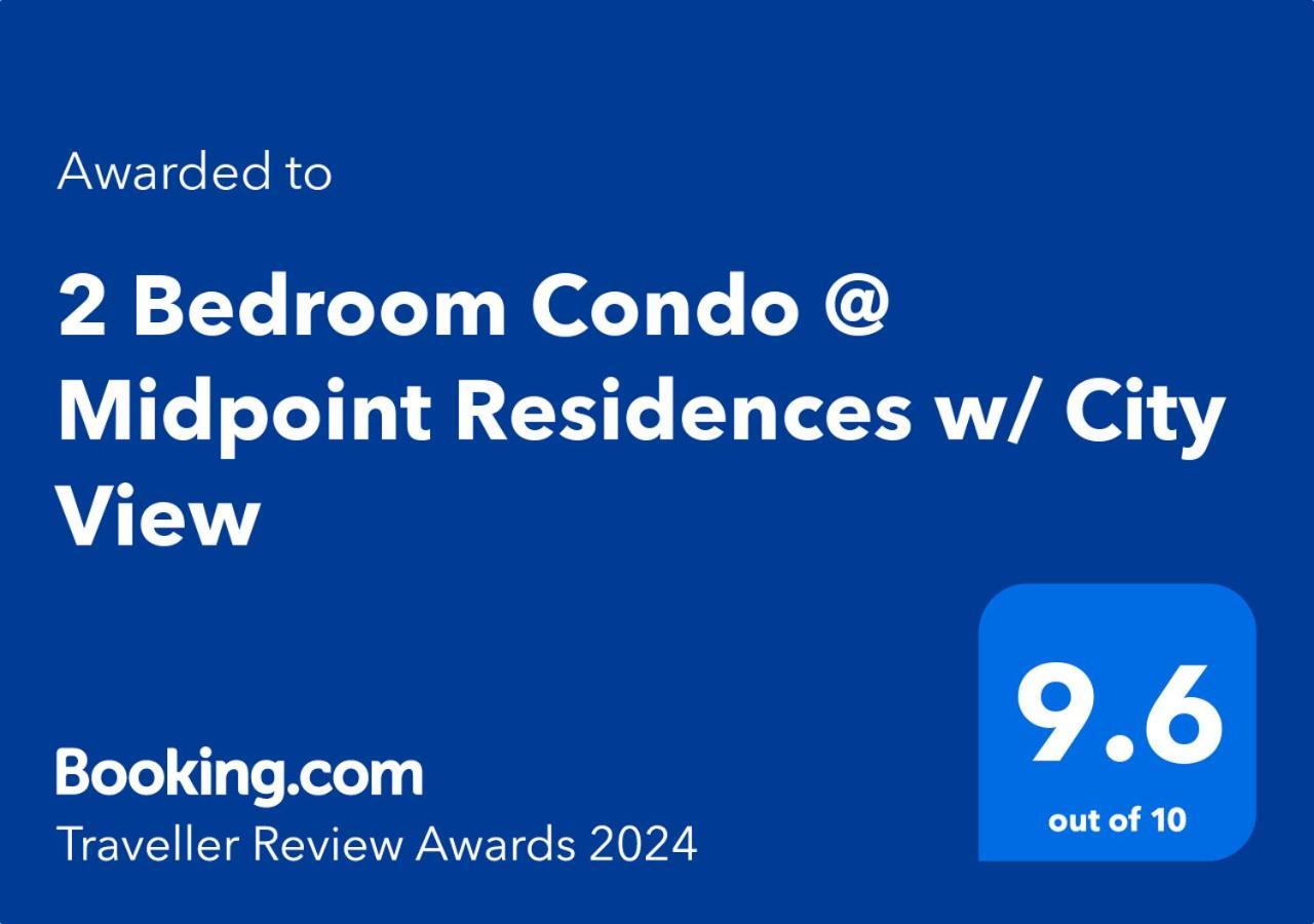 2 Bedroom Condo @ Midpoint Residences W/ City View Mandawe Extérieur photo